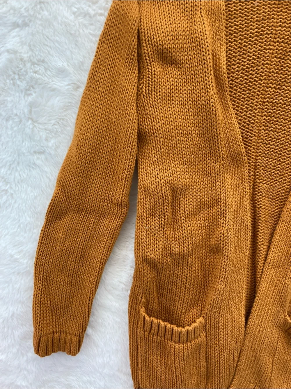 SALE! 50% Off Kids Old Navy Brown Open-Front Knit Cardigan with Pockets Size 5T
